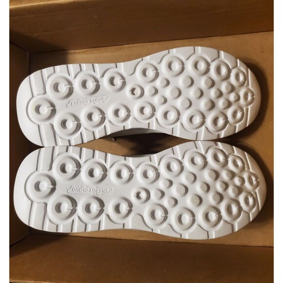 Aleader Womens Energycloud White Pink Size 10 Lace Up Casual Athletic Shoes - Picture 4 of 5